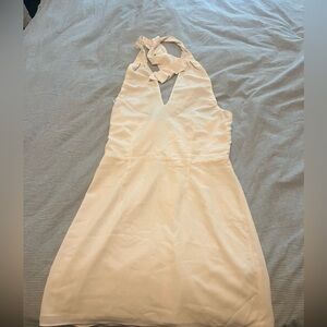 Abercrombie White Halter Dress
